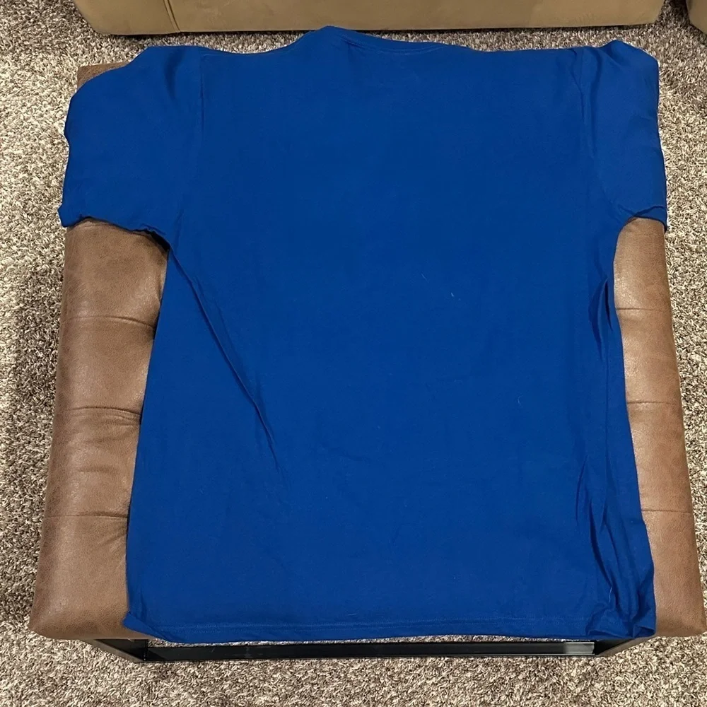 Adidas Blue Tulsa Basketball Tee (45)